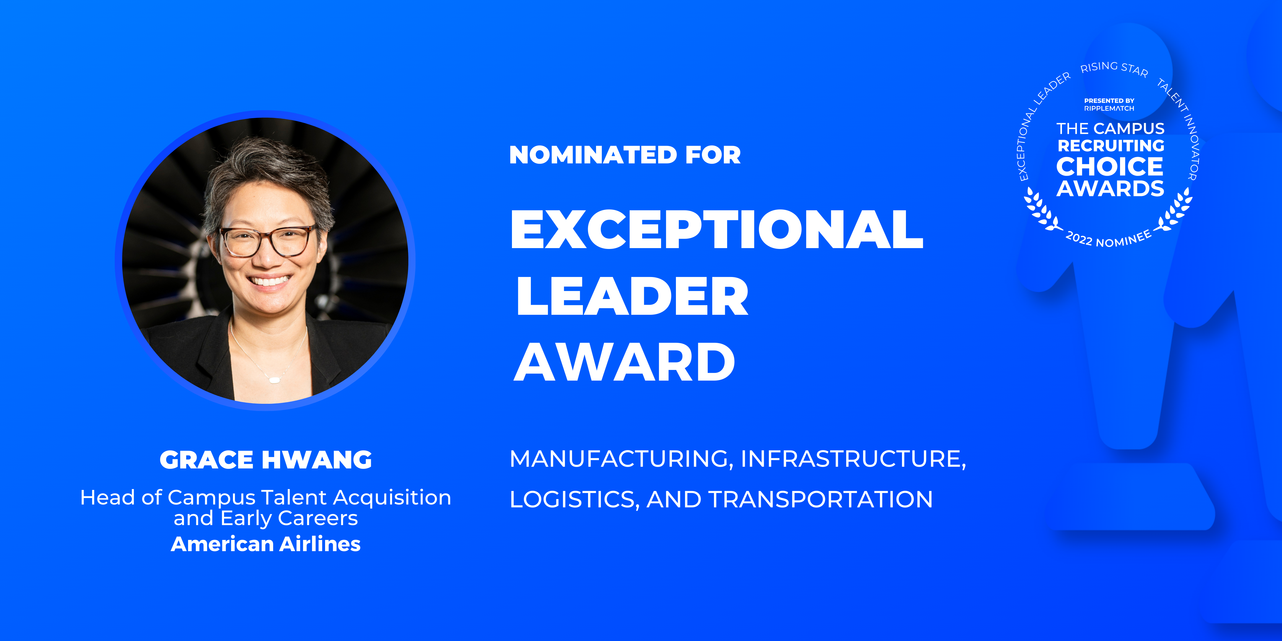 Grace Hwang Nominee For Exceptional Leader Award 2022 Campus